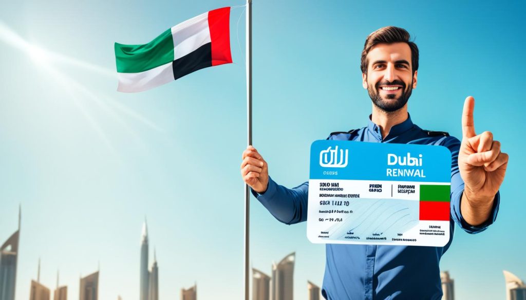 dubai driving license renewal requirements