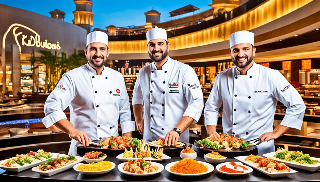 food choices at Dubai Mall food choices at Dubai Mall