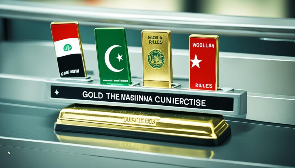 gold limits pakistan customs