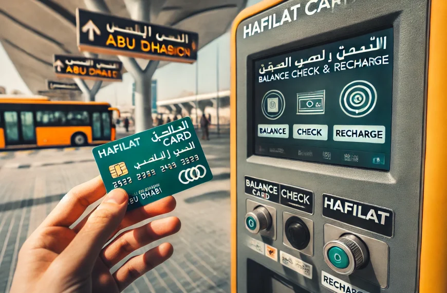 Hafilat Card Balance Check